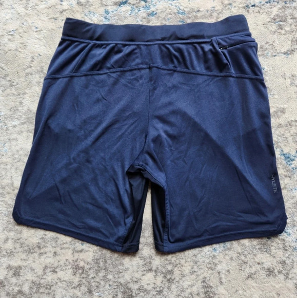 Hylete Men's Size Large‎ Navy Above Knee Athletic Workout Shorts - Picture 2 of 3